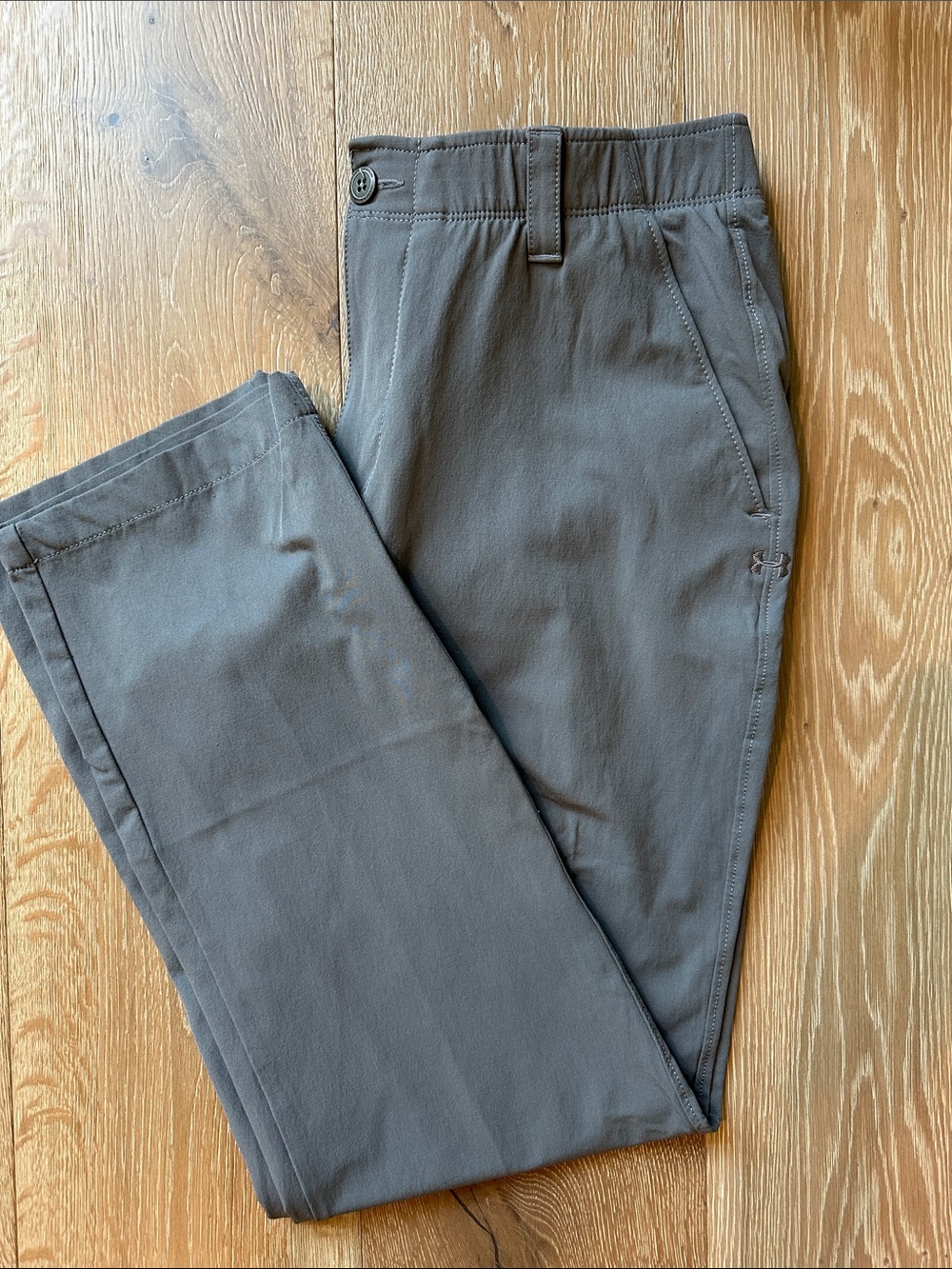 Men's Under Armour Stretch Grey Pants - Golf or Everyday Trousers